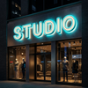 360 Acrylic Neon Commercial Storefront