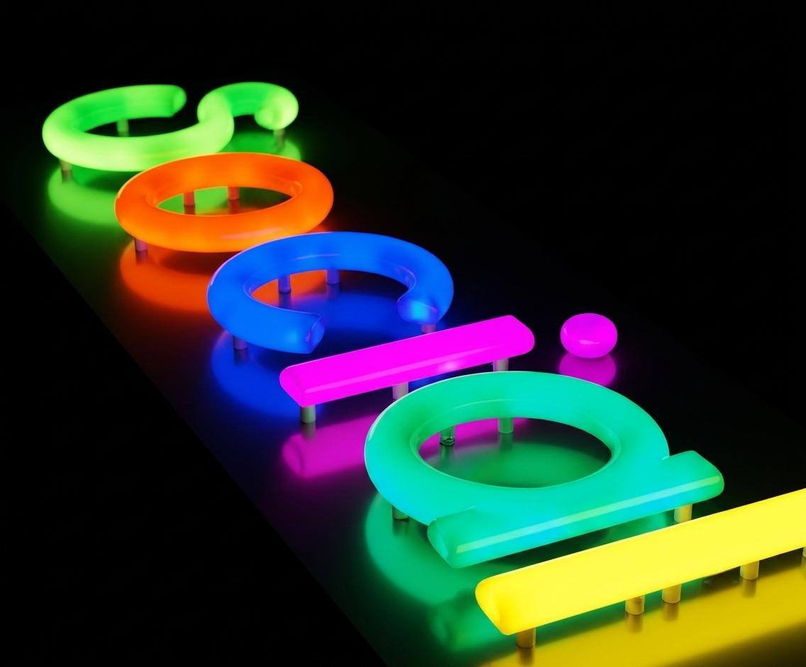 360° Acrylic Neon Effect Light