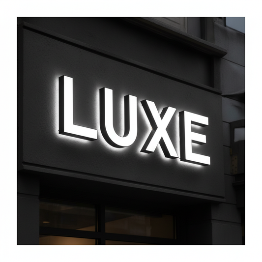 Channel Letter Sign Set