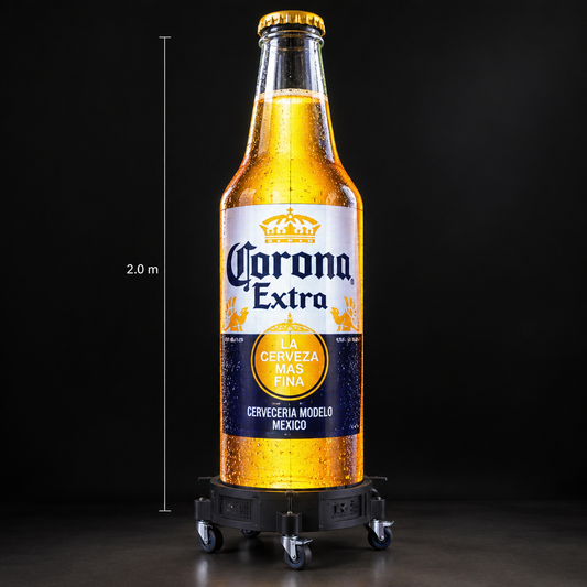 LED Beer Bottle Display