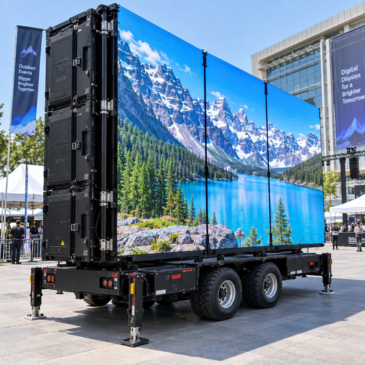 LED Outdoor Folding Screen