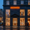 HERMES Floating Backlit Storefront