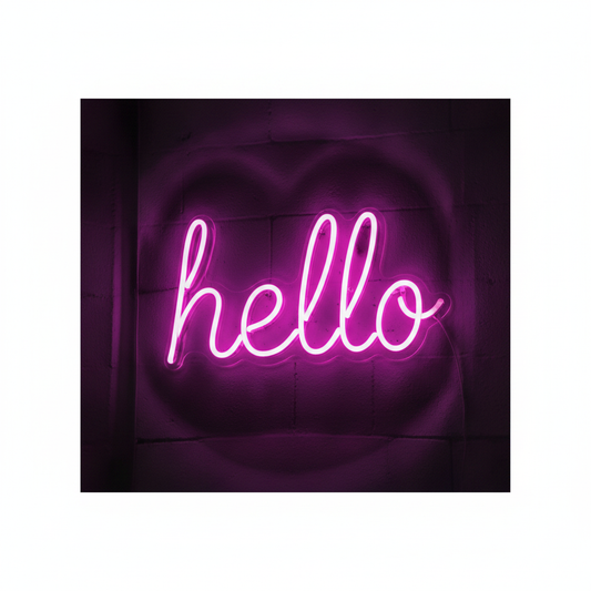 LED Neon Logo Sign