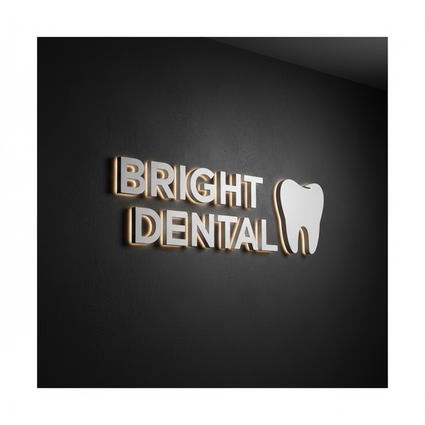 Lobby 3D Wall Sign