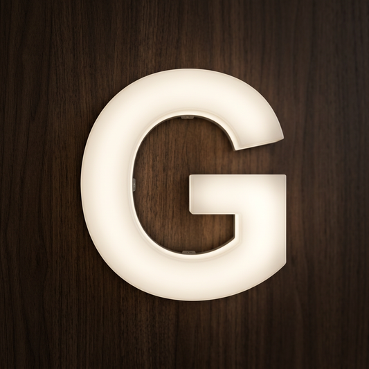 Matte Jelly Letter G