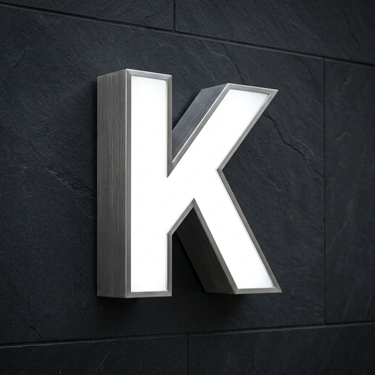 Metal Channel Letter K