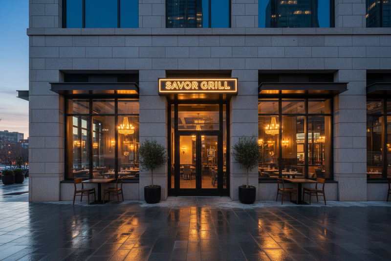 Savor Grill exterior